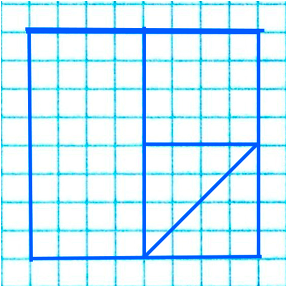 Начерти квадрат и закрась 1\3. Подумай как можно разделить прямоугольник на указанные фигуры.