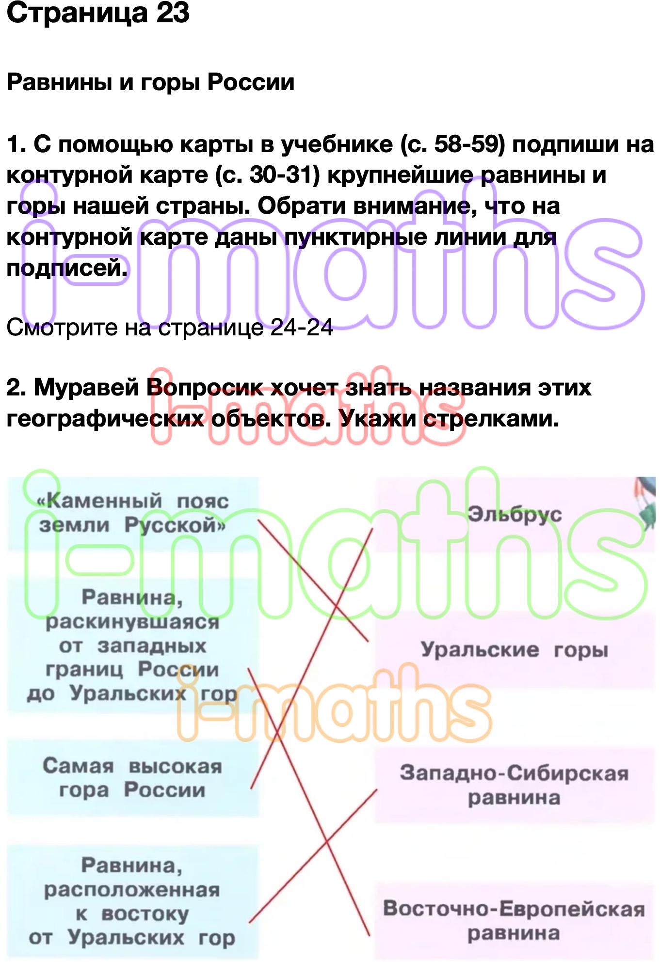 Карта богатый источник информации с помощью карты в учебнике выполни задания