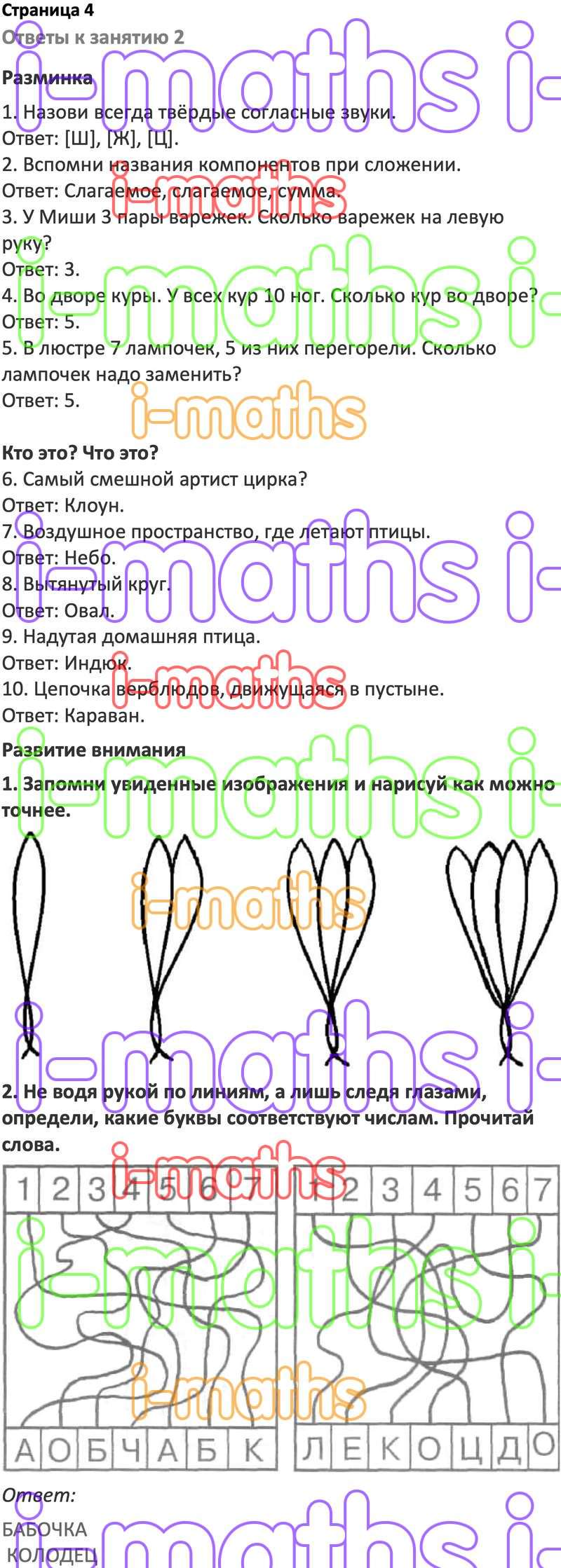 Запомни увиденные изображения и нарисуй как можно точнее 2 класс холодова