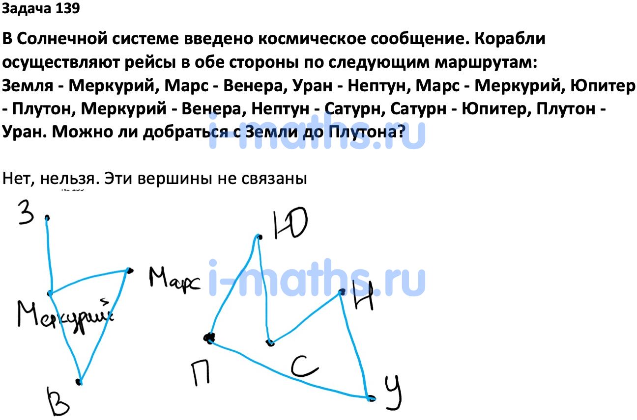 Ответ ГДЗ Номер 139 учебник по вероятности и статистике Высоцкий, Ященко 7-9  класс часть 1 онлайн решебник