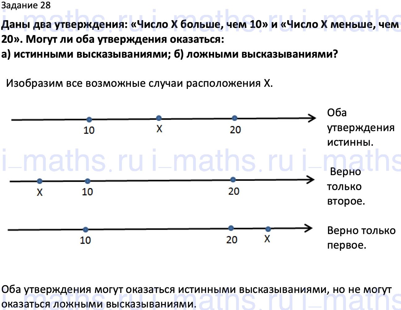 Ответ ГДЗ Номер 28 учебник по вероятности и статистике Высоцкий, Ященко 7-9  класс часть 2 онлайн решебник